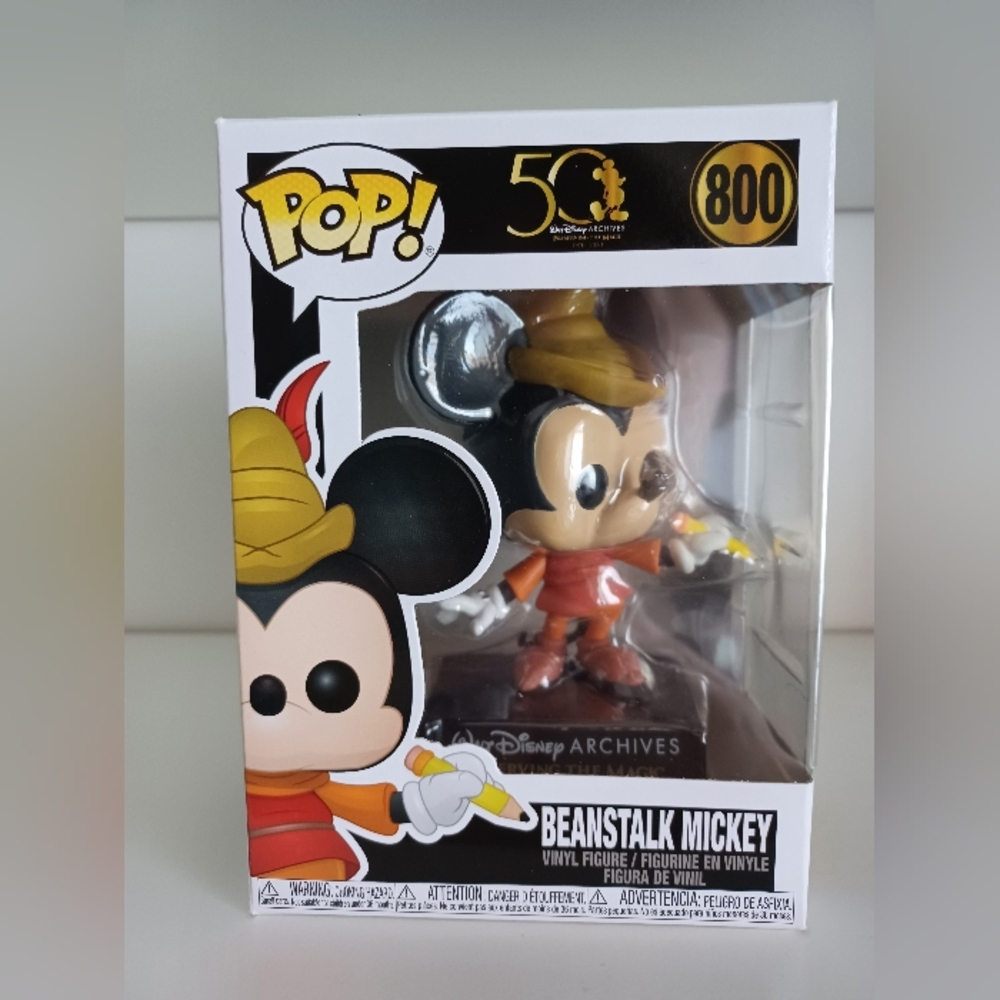 Disney Beanstalk Mickey Mouse Walt Disney Archives 50 800 Vinyl Figure Funko Pop